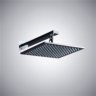 Fontana Square LED Rainfall Showerhead with Mixer