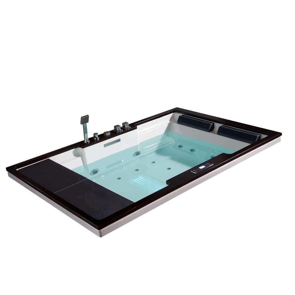 Luxury massage bathtub related to the Fontana recessed acrylic bathtub installation guide