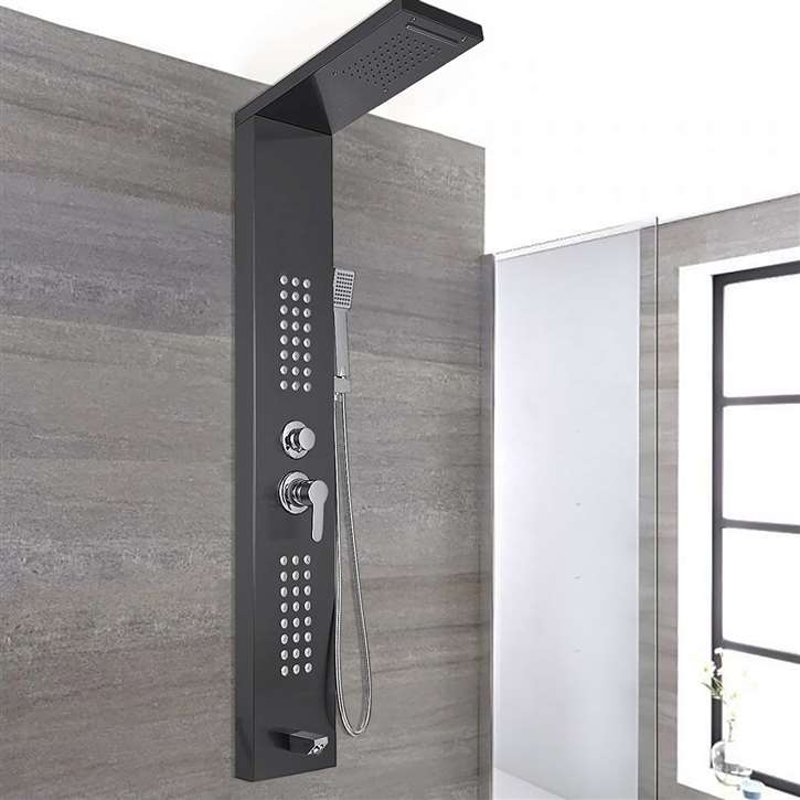 Fontana Thermostatic Shower Massage Panel System