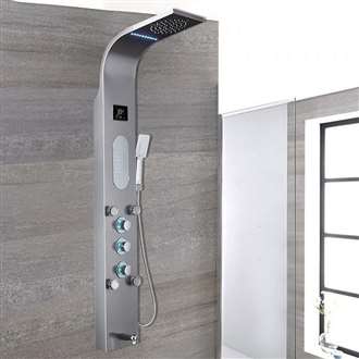 Fontana Thermostatic Shower Massage Panel System Fontana Thermostatic Shower Massage Panel System