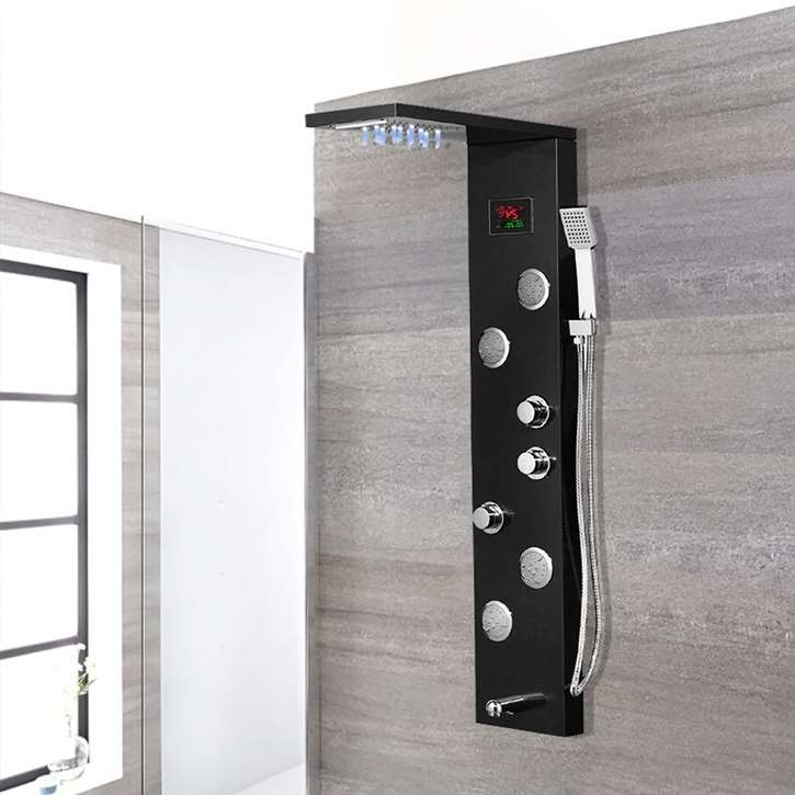 Fontana Thermostatic Shower Massage Panel System