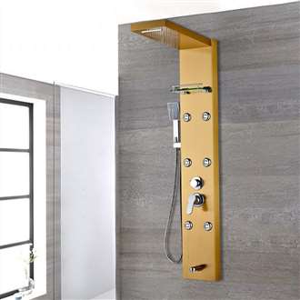 Fontana Thermostatic Shower Massage Panel System Fontana Thermostatic Shower Massage Panel System