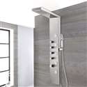 Fontana Shower Panel Tower, Rainfall And Waterfall Wall-Mounted Shower