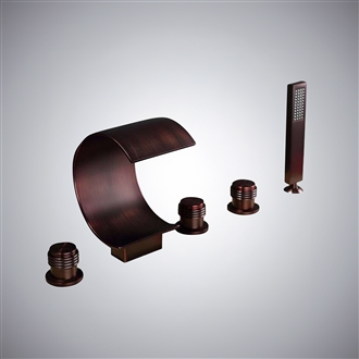 kohler kitchen faucets lowes Uglo Oil Rubbed Bronze Waterfall Faucet System